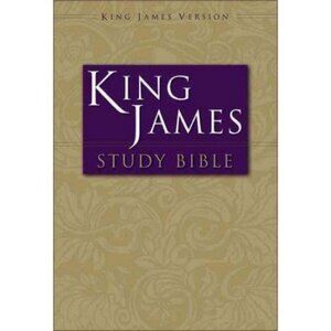 King James Study Bible Zondervan 2002 Hardcover Ed. Religious Study Pre-Owned